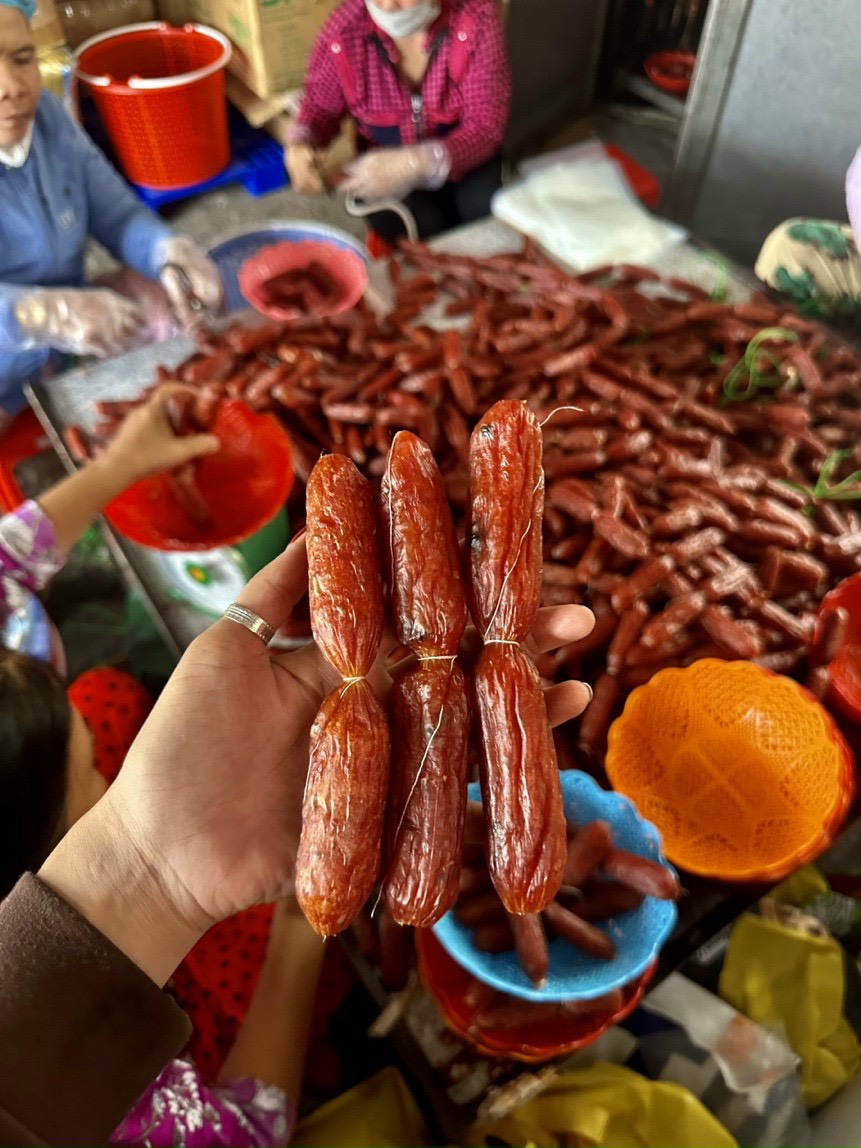 Lạp xưởng thị Heo khô truyền thống